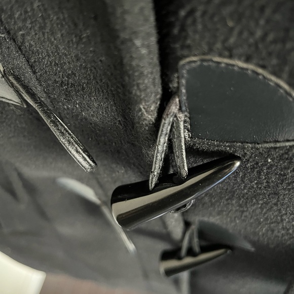 Chic black duffle coat - Picture 5 of 5